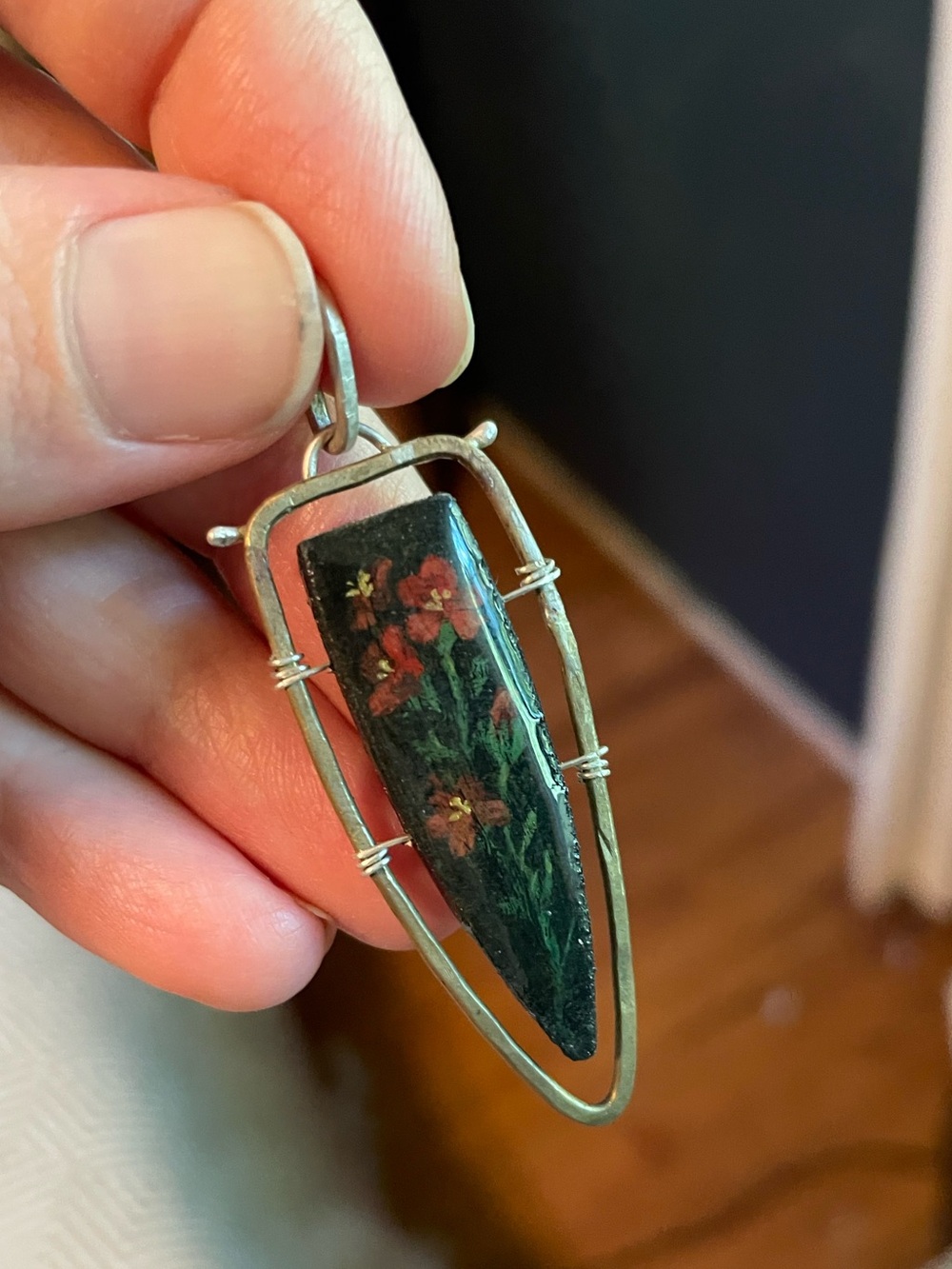 Handmade Unique Sterling Silver Pendant